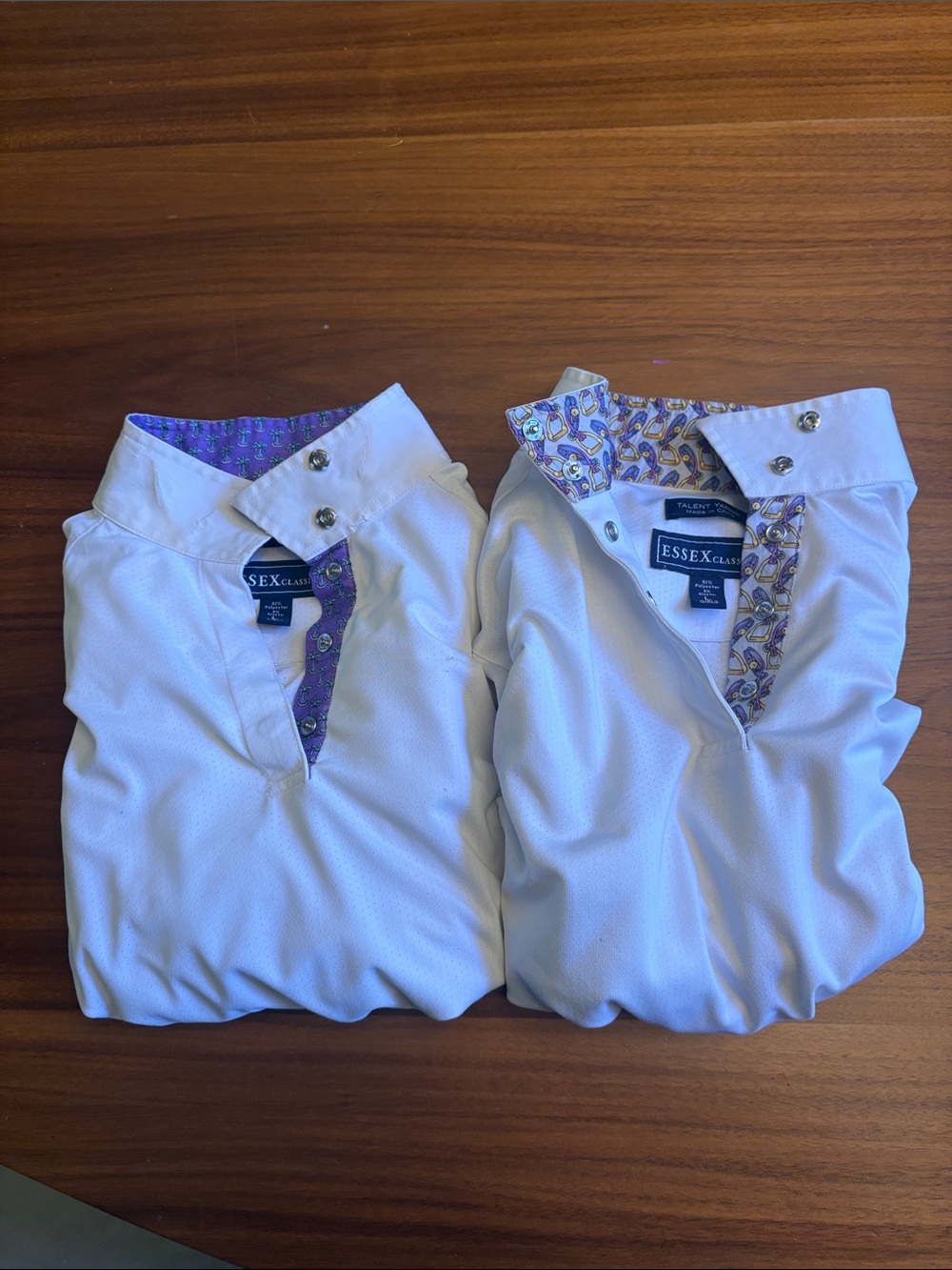 Essex Classics Long Sleeve Show Shirts Childrens Large